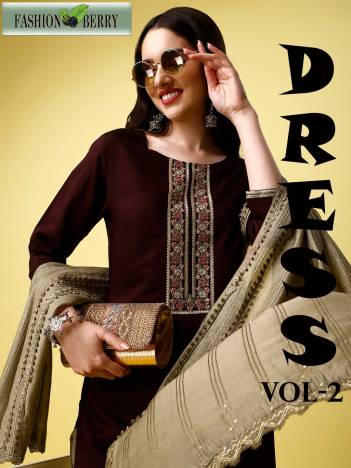 DRESS VOL-2 BY FASHION BERRY DESIGNER SALWAR KAMEEZ EXPORTER IN INDIA